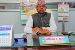 वडा अध्यक्ष गोविन्द भण्डारीले पार्टी परित्याग गरे