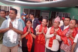नेकपा एमाले वडा न. ७ बस्नेत सहितको प्यानल