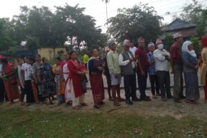 शान्तीपूर्ण रुपमा मतदान सम्पन्न