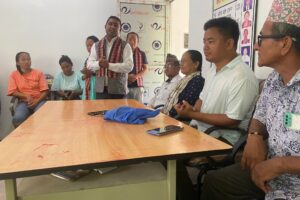पराजित उम्मेद्धवारदरा निर्वाचित टिमलाई सम्मान