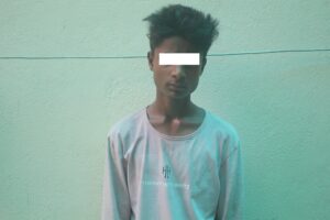 ८० राउन्ड गोली सहित युवा पक्राउ