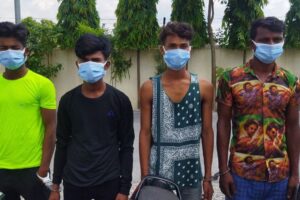 ४ जना मोटरसाईकल चोरीमा संलग्न पक्राउ