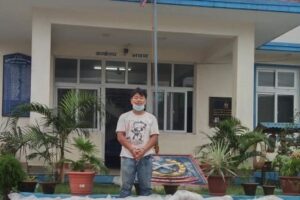 ट्रक चालक राई गाँजा सहित पक्राउ