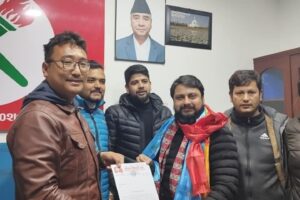 नेवि संघको मोरङ अध्यक्षमा पोख्रेल नियुत्त