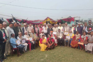 शहिद र बेपत्ता परिवारलाई सम्मान