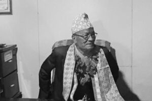 वडा अध्यक्ष गुरुङको निधन