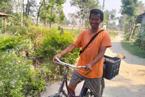 ५ हजारको लगानीले परिवार चलाउदै उज्वलदिप