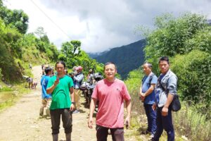 रिमचिम तर्फको सडक मर्मत सम्पन्न