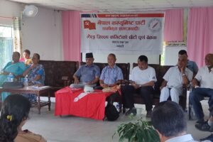 आवश्यकता अनुसार नै वामपन्थी मोर्चा बनायौं उपाध्यक्ष बस्नेत