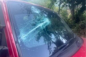 योगेश भट्टराईको गाडी तोडफोड