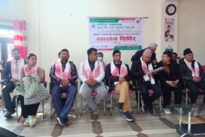 लेटाङमा नोवेल स्वास्थ्य शिविर सम्पन्न