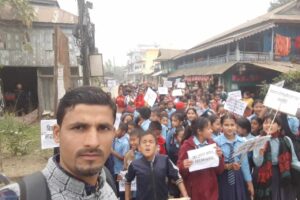 बालकल्याण माविका विद्यार्थी आन्दोलित