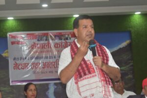 पूर्वअञ्चल विश्व विद्यालयको काम रोक्न केही शक्ति लागी परेको छ.. सांसद डा. सुनिल शर्मा