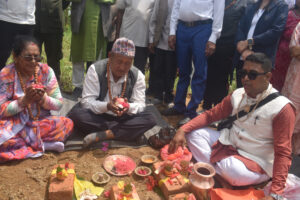 प्रशासनिक भवनको शिलान्यास