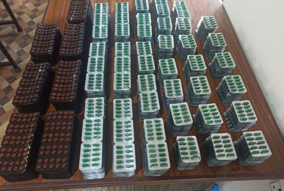 पथरी शनिश्चरे ४ स्थित धानखेतबाट प्रहरीद्धरा लागुऔषध बरामद